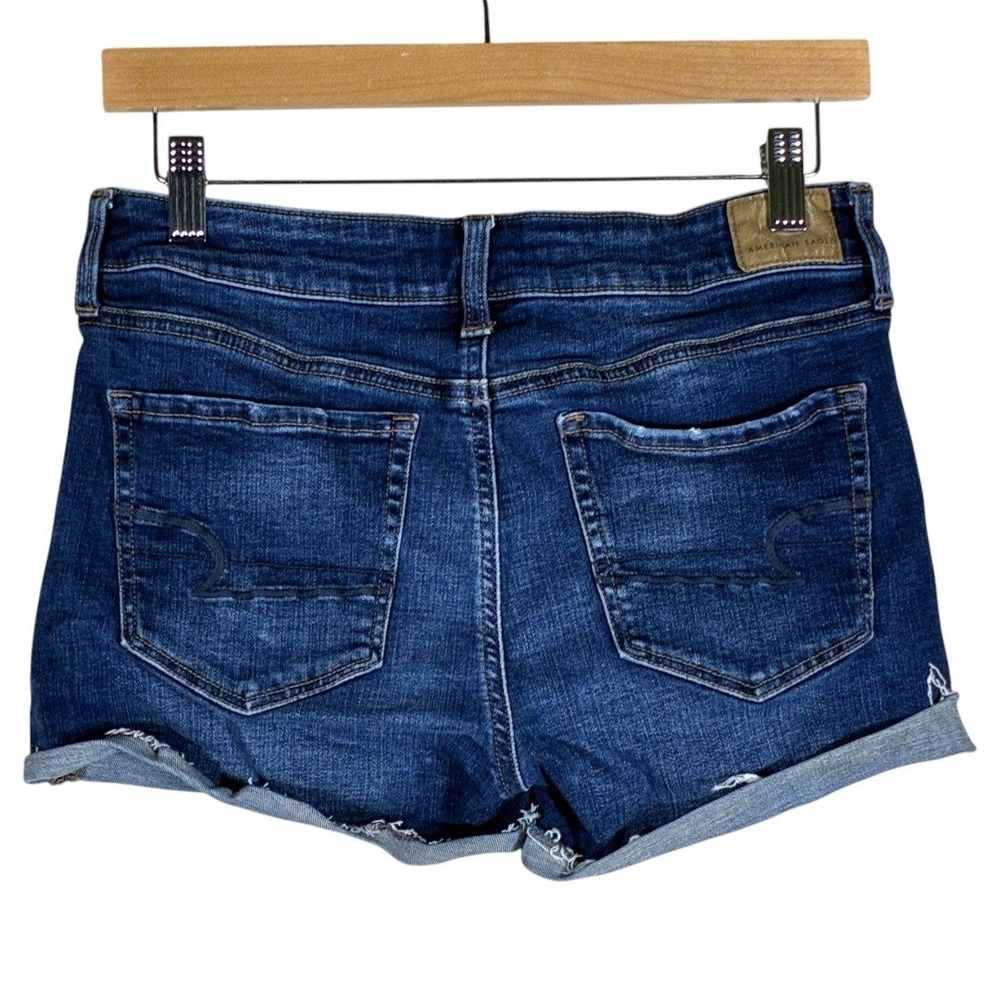 American Eagle Super Stretch Solid Shortie Denim … - image 4